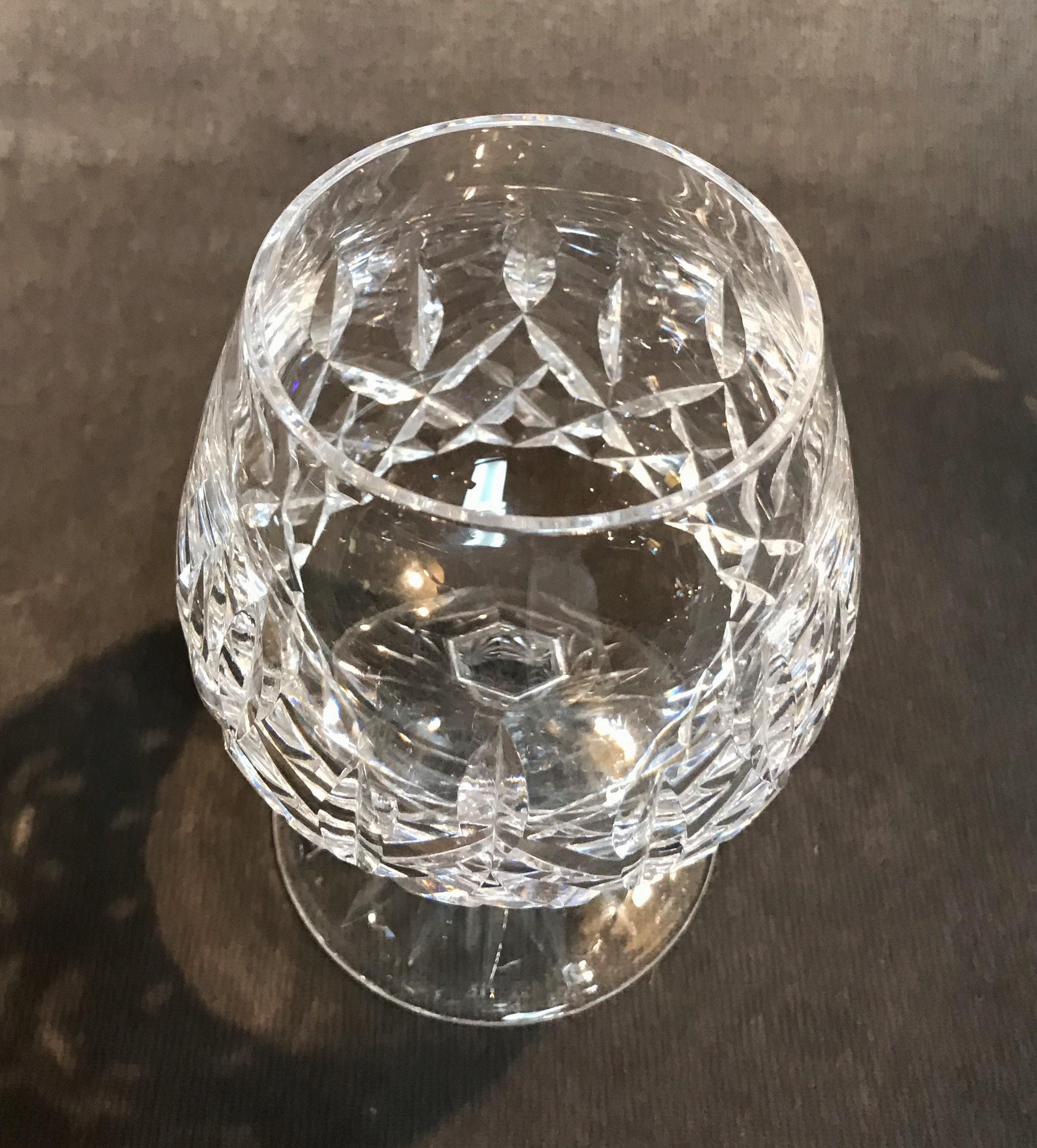 LISMORE WATERFORD Crystal Brandy Snifter 5.25 IRELAND - La Paz County  Sheriff's Office Dedicated to Service