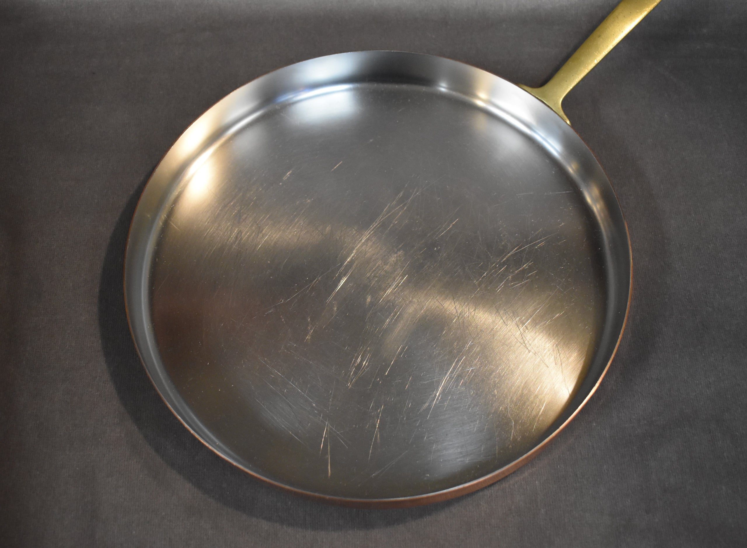 Matfer Bourgeat 7 7/8 in. Carbon Steel Crepe Pan